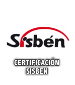 Certificación Sisben